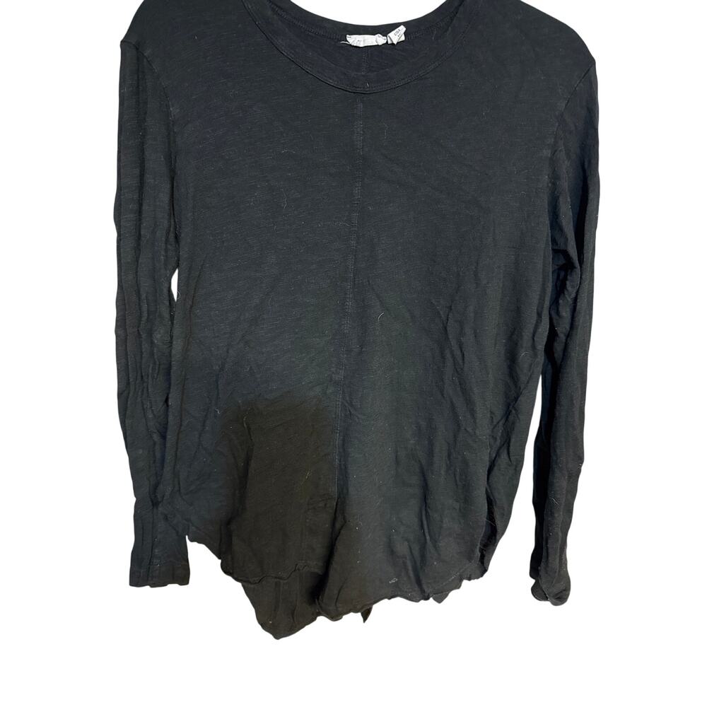 WILT long sleeve black top - MEDIUM